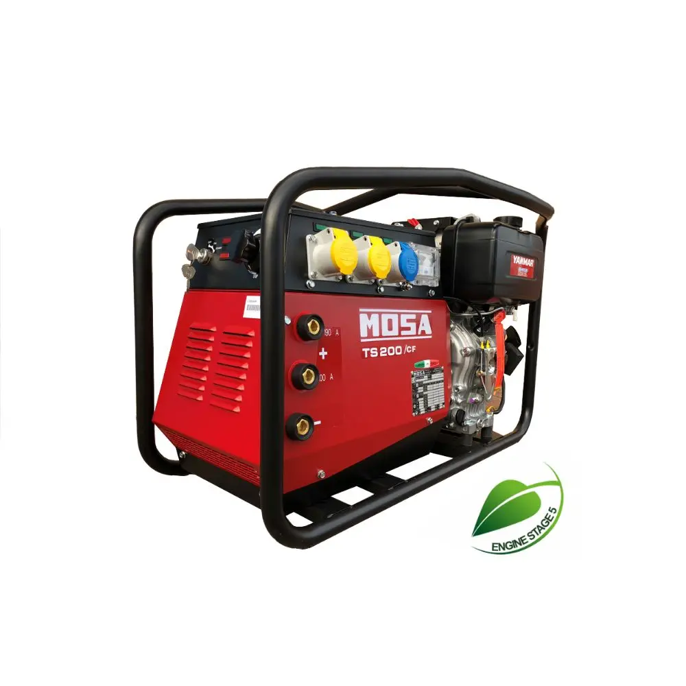 Mosa Ts200 Bs/El Petrol Welder Generator 110/230V 1