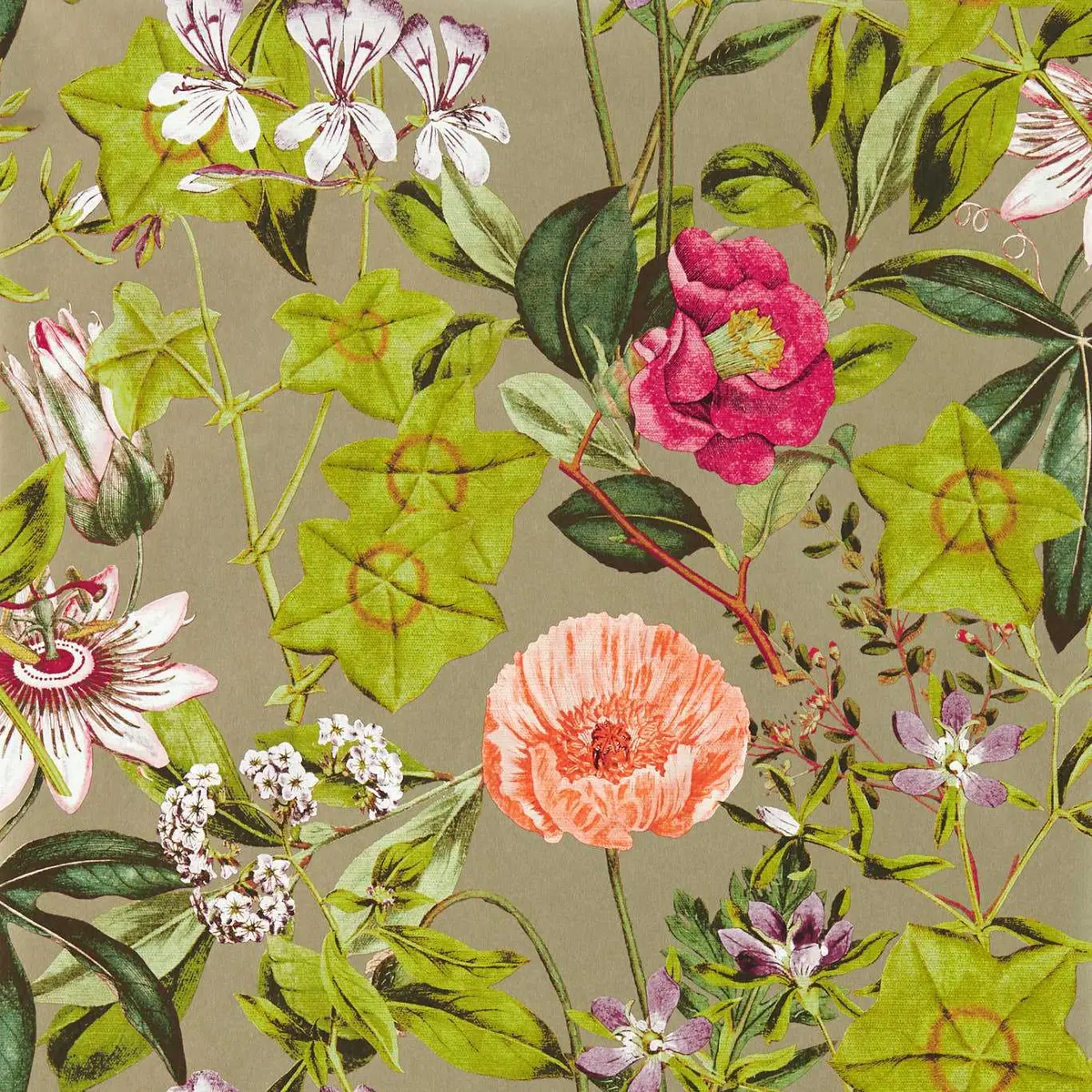 Clarke & Clarke Passiflora Wallpaper 1