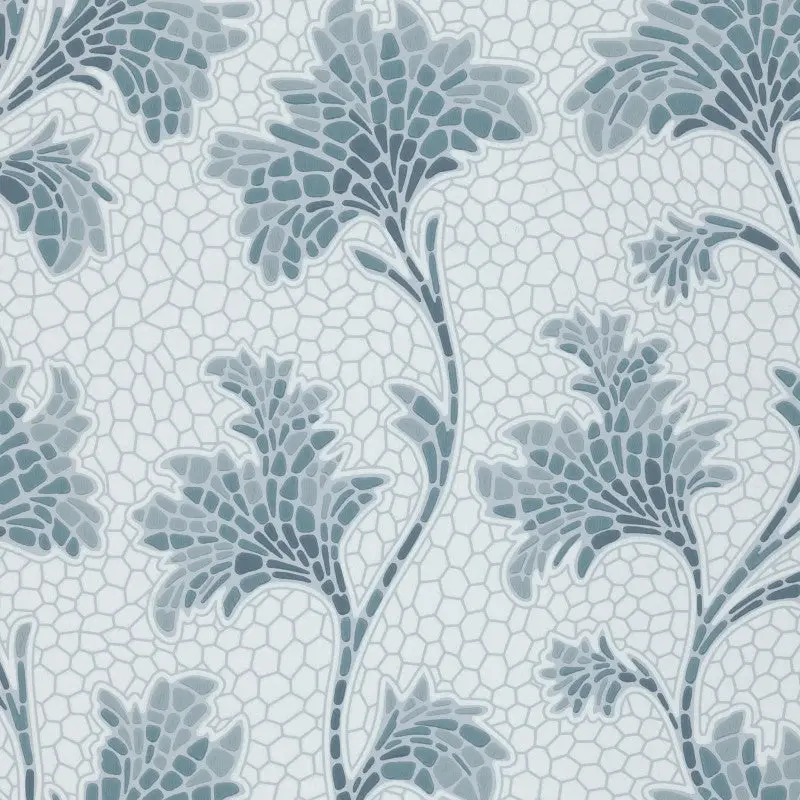 Little Greene Mosaic Trail Wallpaper Sample - Etruria 1