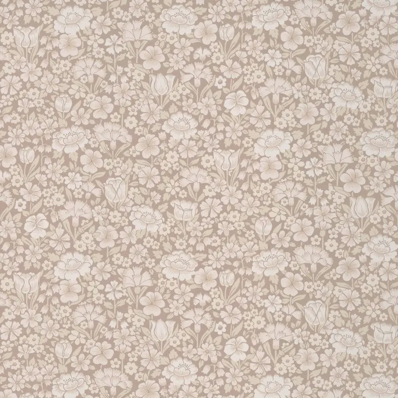 Little Greene Spring Flowers Wallpaper Sample - Portland Stone 1