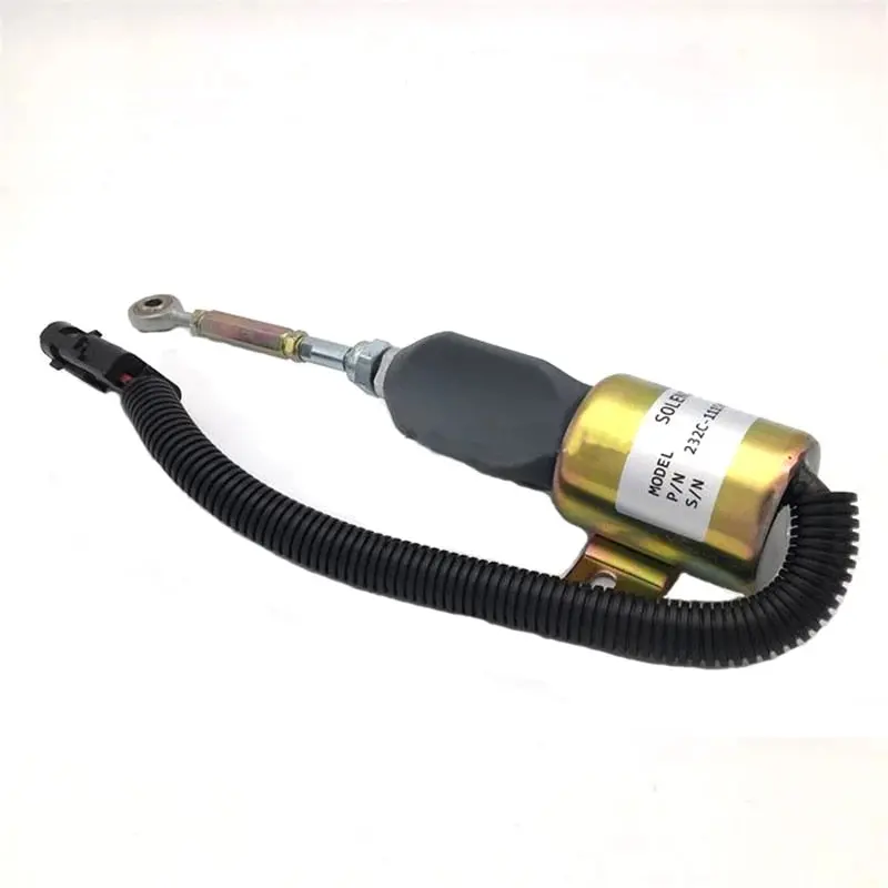232C-1115030A Stop Shutoff Solenoid Valve For Yuchai Diesel Engine 6112 1