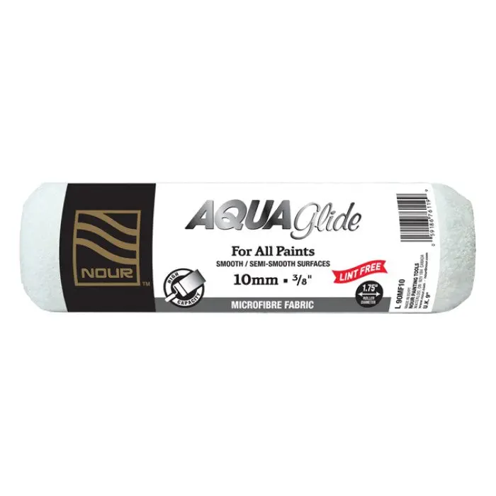 Nour Aqua Glide Microfibre 9" Roller Sleeve - Short Pile 1