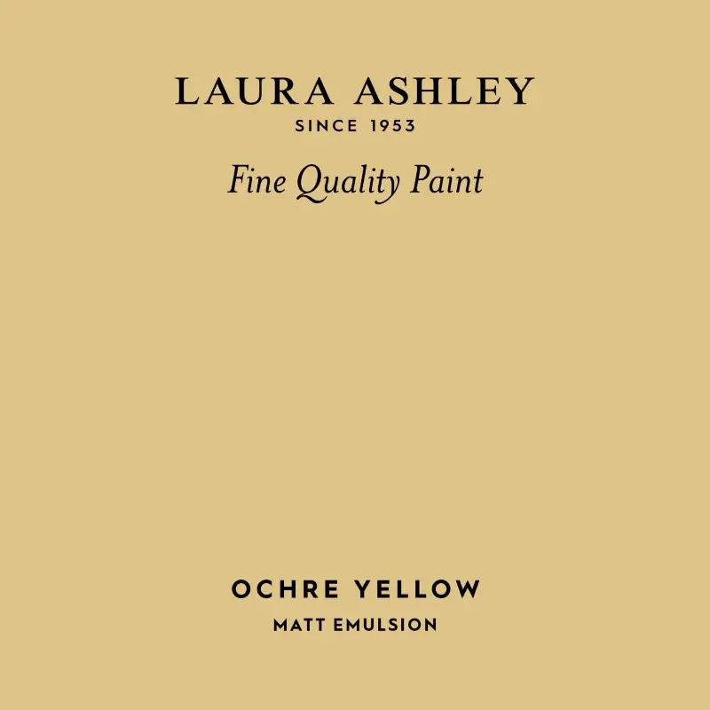 Laura Ashley Peel & Stick Sample - Ochre Yellow 1