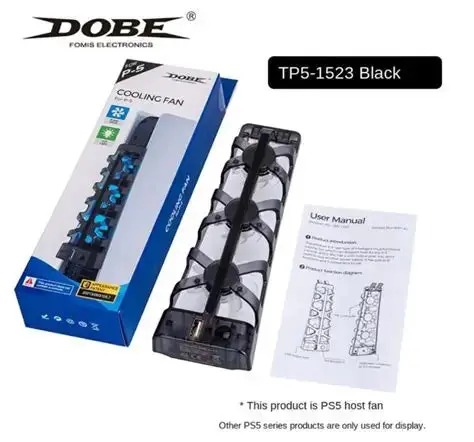 Dobe Tp5-3538 Ps5 Silm New Console Cooling Fan 1