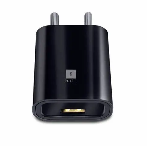[Un Believable ] Iball 2.4A Single Port Usb Charger (Black) 1