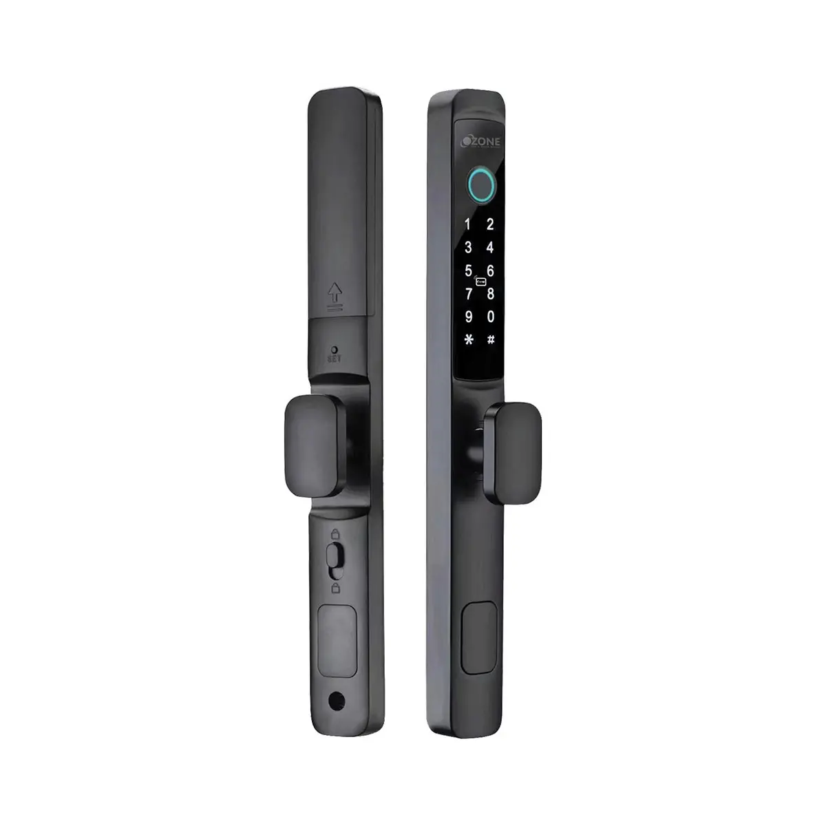 Ozone Narrow Style Wi-Fi Smart Door Lock With 4-Way Access For Swing & Sliding Doors | Door Thickness: 35-80 Mm 1