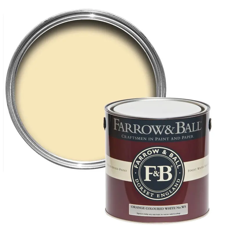 Farrow & Ball - Orange Coloured White No.W5 1