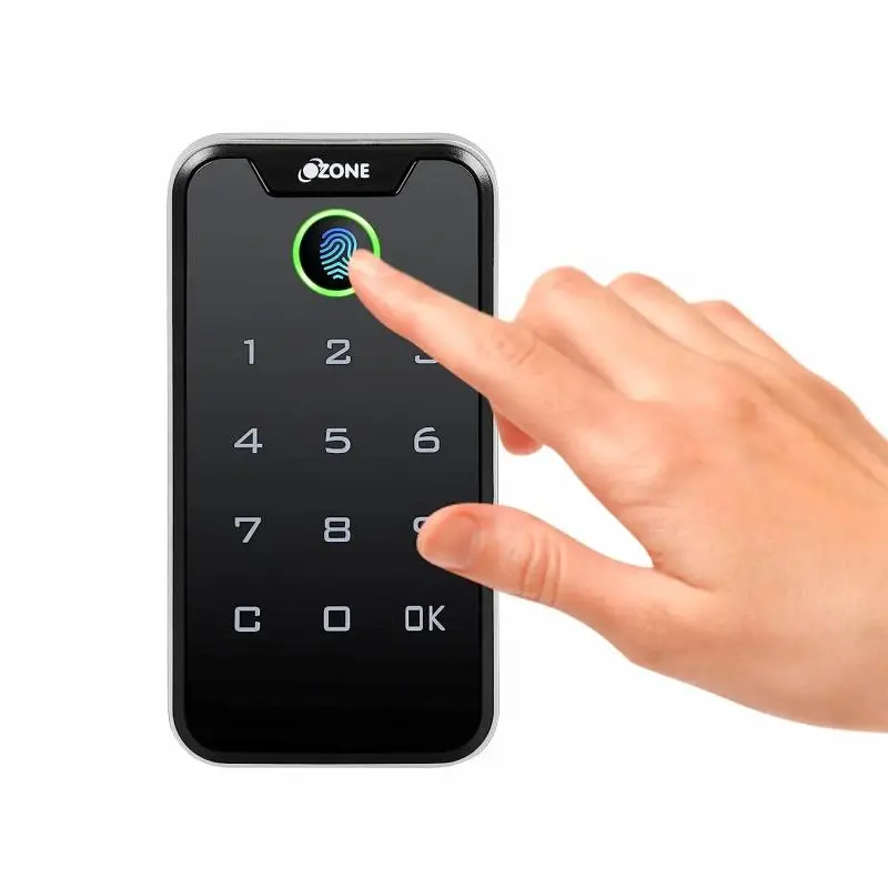 Ozone Smart Furniture Lock With 3-Way Access | For Wooden & Metal Cabinets & Drawers 1