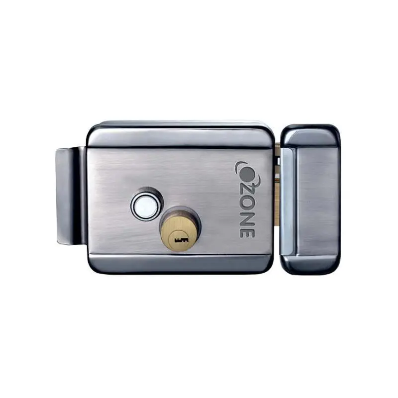 Ozone Electric Rim Lock Smart Lock With 1-Way Access Left Side | Door Thickness: 35-100 Mm 1