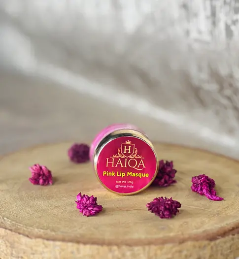 Haiqa Pink Lip Masque-15Gram 1