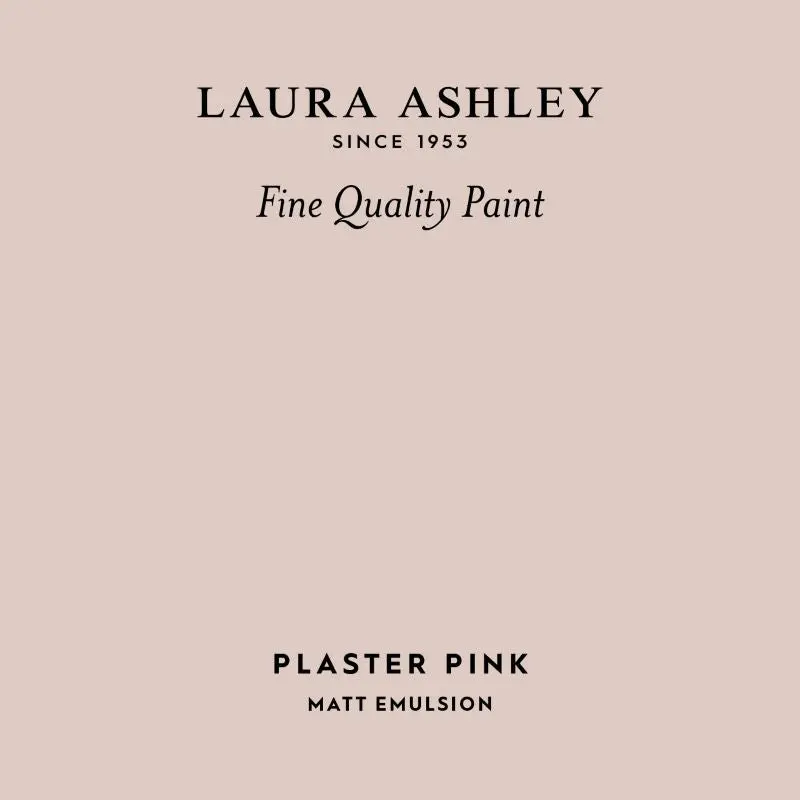 Laura Ashley Peel & Stick Sample - Plaster Pink 1
