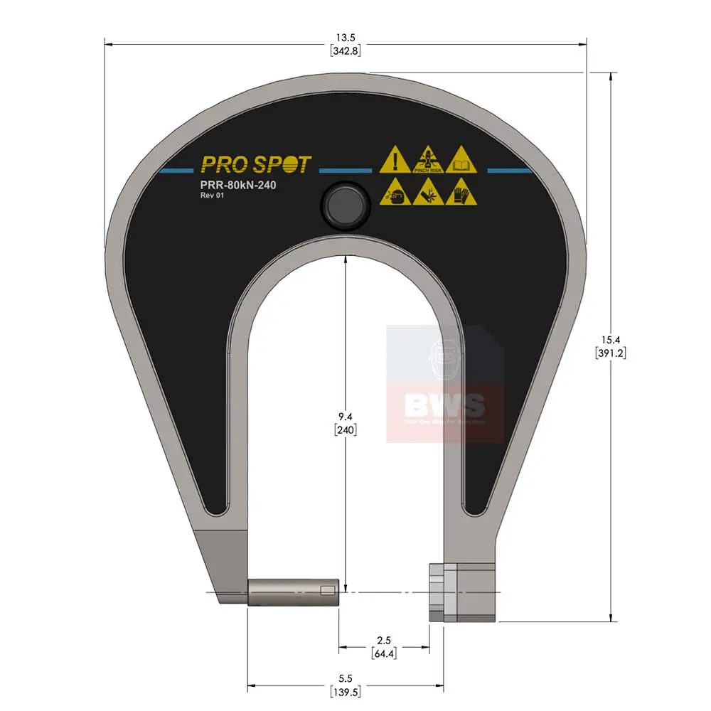 Pr-8 Riveter Arm  Prr-80Kn-240 1