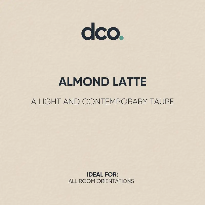 Crown Vinyl Matt- Designer Colour Match Paint - Almond Latte 5L 1
