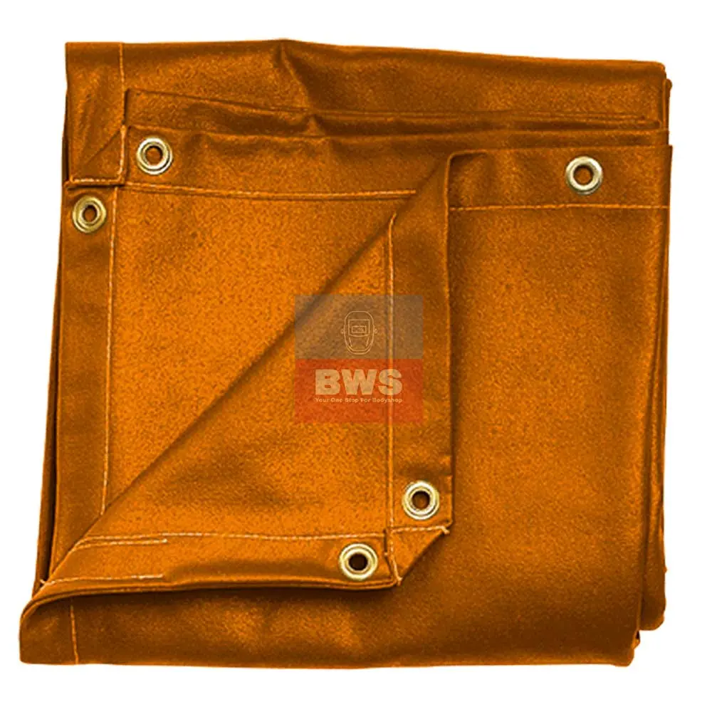 Welding Curtain Pvc Orange 1