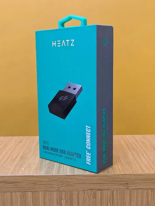 Heatz Dual Mode Usb Adapter Model Zw10, (Bluetooth & Wifi Adapter) 1