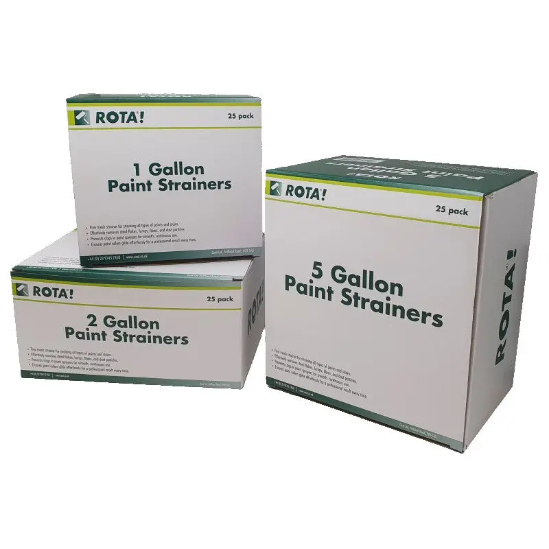 Rota Fine Mesh Paint Strainers 2