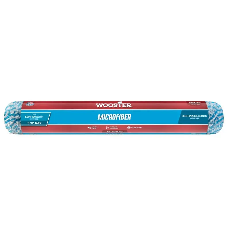 Wooster Microfiber 18" Roller Sleeve 1