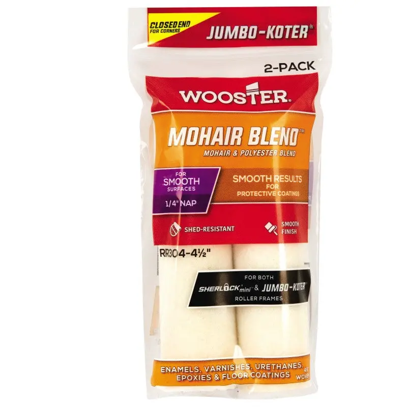 Wooster Mohair Blend Roller Sleeve - 2 Pack 1