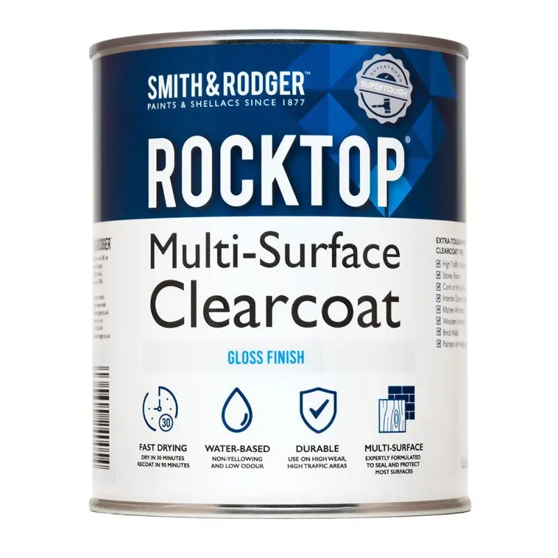 Smith & Rodger Rocktop Multi-Surface Clearcoat 1