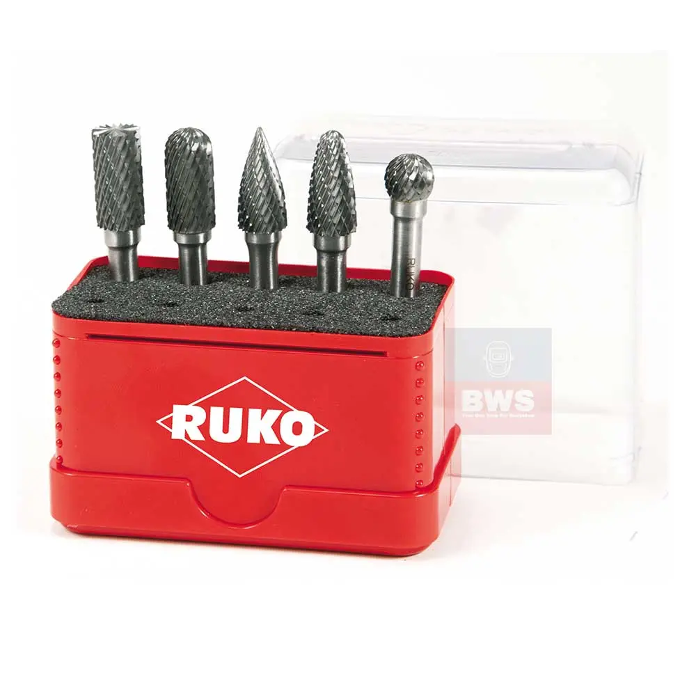 Ruko Tungsten Carbide Rotary Burrs Set 2