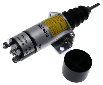 12V Sa-3646 1753-12Au1b1a Fuel Stop Solenoid Valve Fits For Woodward 1700 Series 1