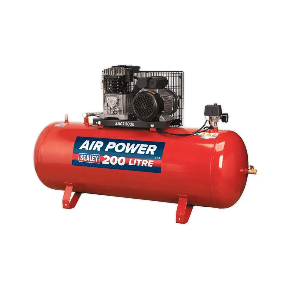 Sealey Sac1203b Compressor 3Hp 200L 230V 1