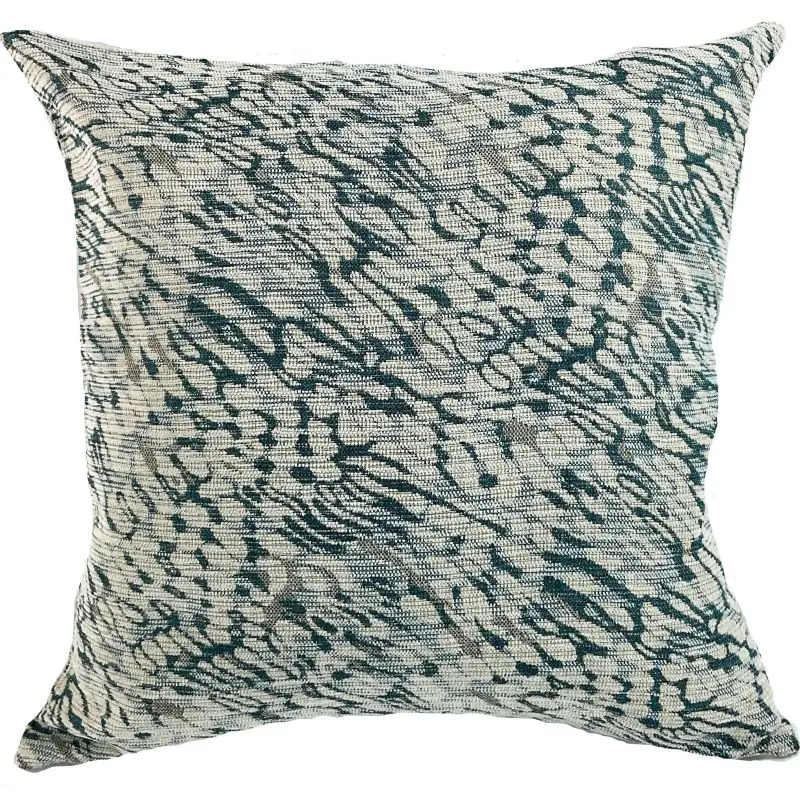 Malini Sue Teal Cushion 1