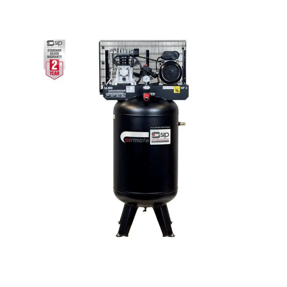 Sip Vn3/150-Sb Vertical Belt Drive Compressor 1