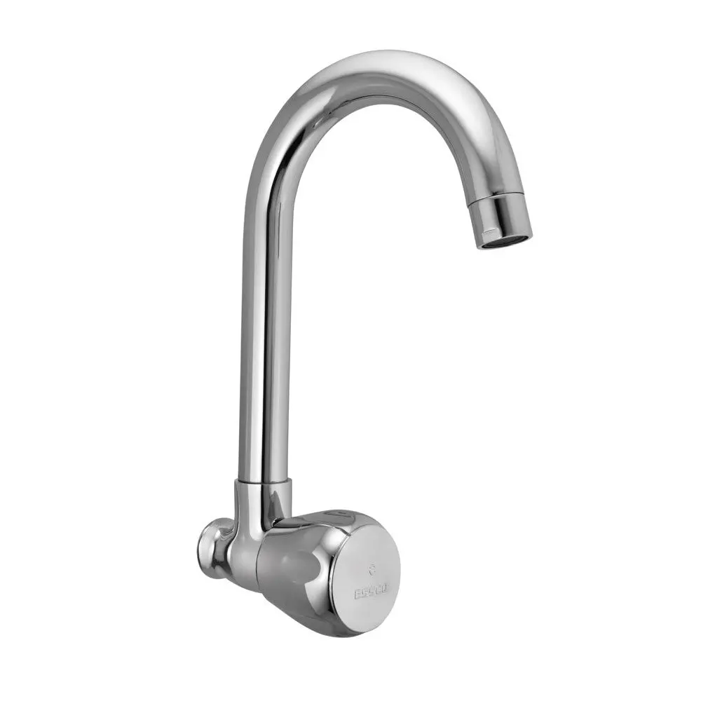 Essco Sumthing Special Sink Cock With Swinging Pipe Spout (Wall Mounted Model)  Sqt-Chr-522S 1