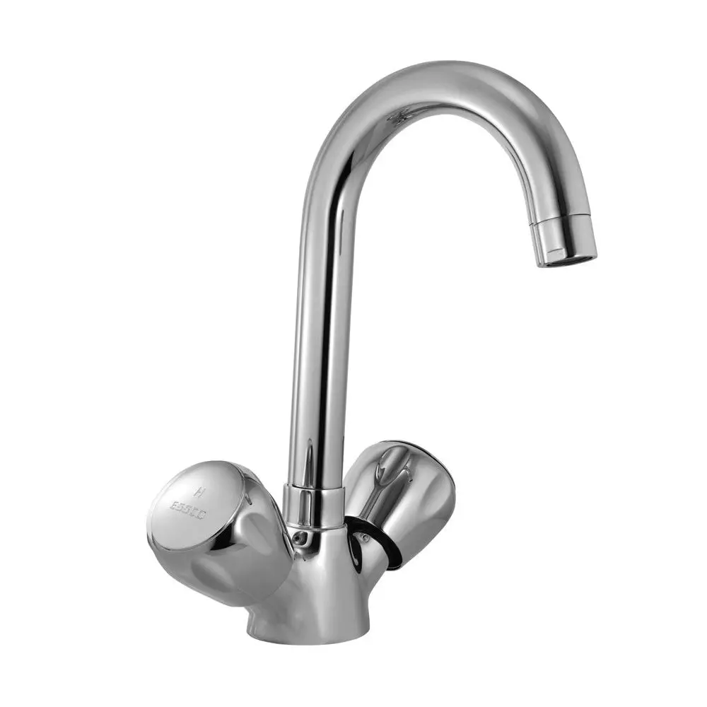 Essco Sumthing Special  Sink Mixer With Swinging Pipe Spout (Table Mounted Model) Sqt-Chr-527S 1