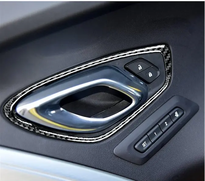 Dynacarbon™️ Carbon Fiber Door Surround Trim Overlay For Chevrolet Camaro 2016-2023 1
