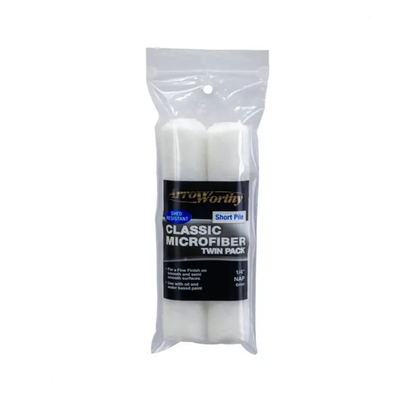 Arroworthy Classic Microfiber 6.5" Mini Rollers - Twin Pack 1