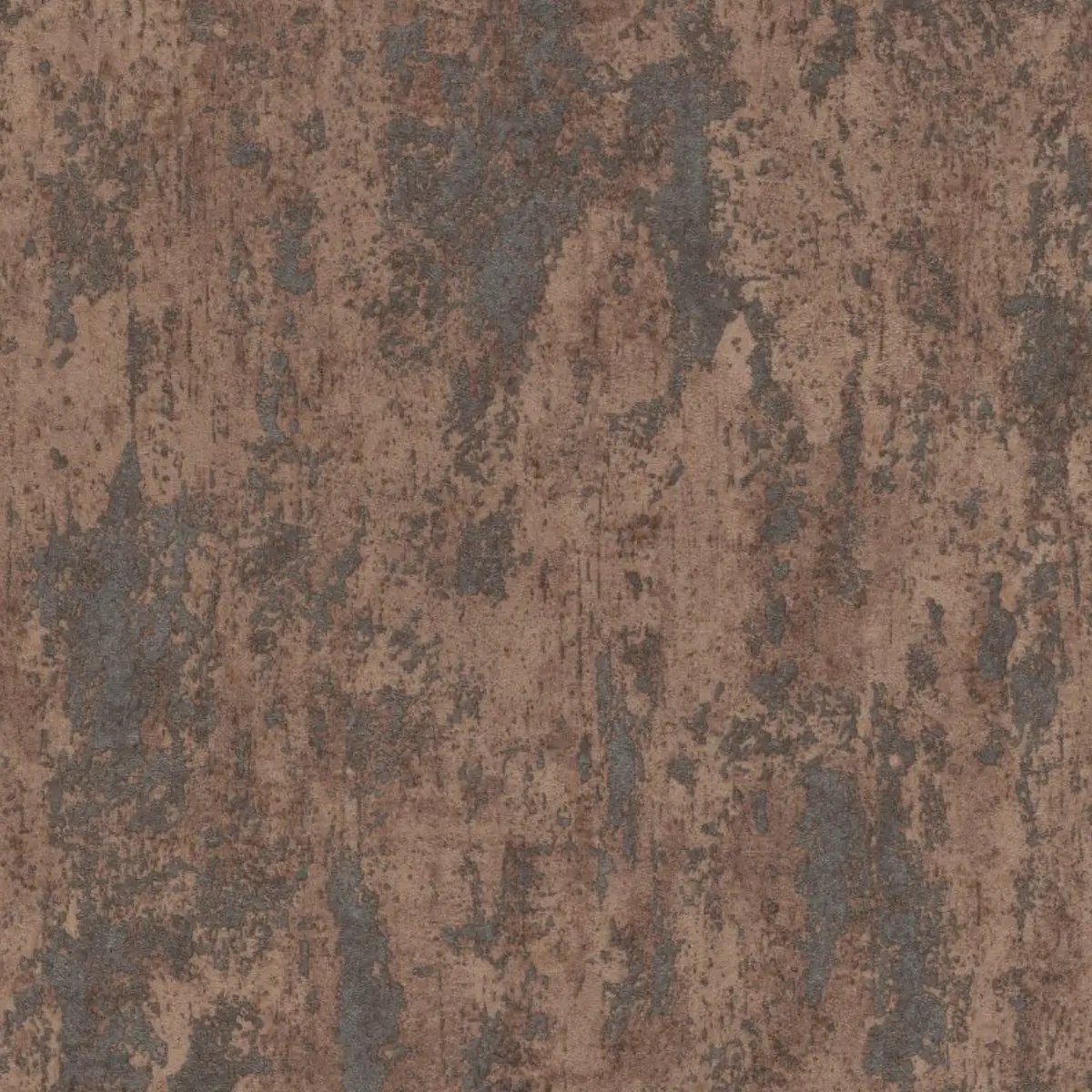 Metallic Industrial Textured Wallpaper Copper Sample 1