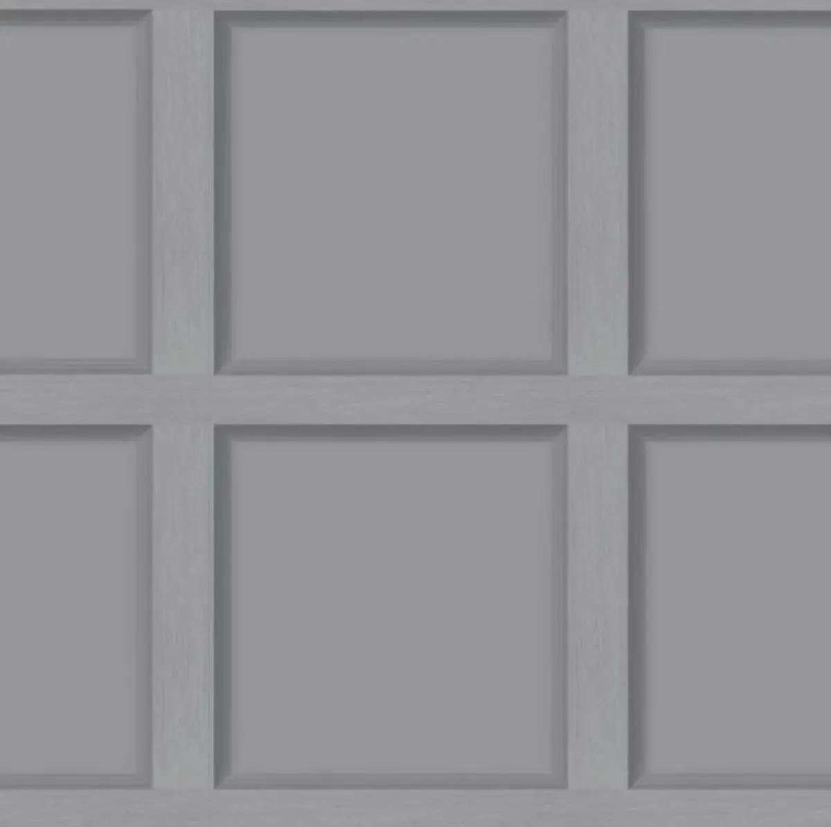 Modern Wood Panel Wallpaper Grey Sample 1