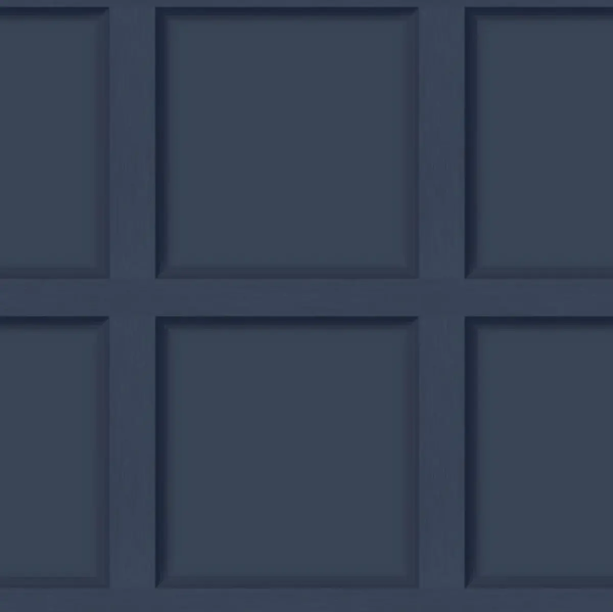 Modern Wood Panel Wallpaper Navy Sample 1