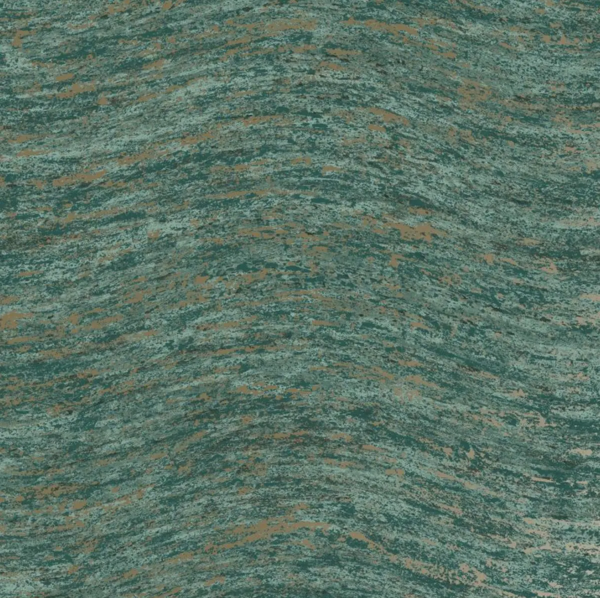 Nexus Wave Metallic Wallpaper Teal Sample 1