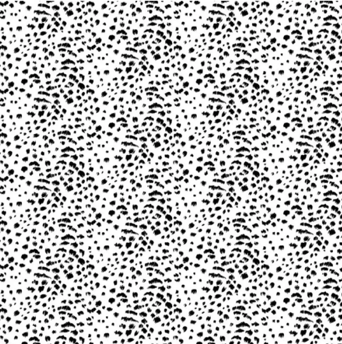 Ohpopsi Cheetah Spot Wallpaper Wilderness White Sample 1