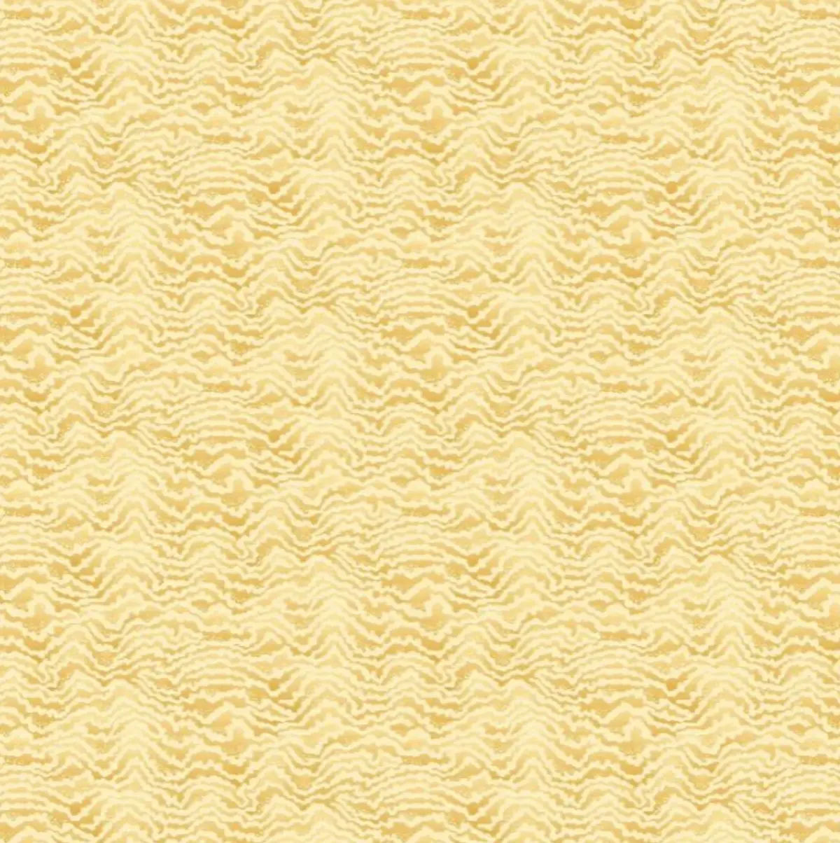 Ohpopsi Contour Wallpaper Mustard Sample 1