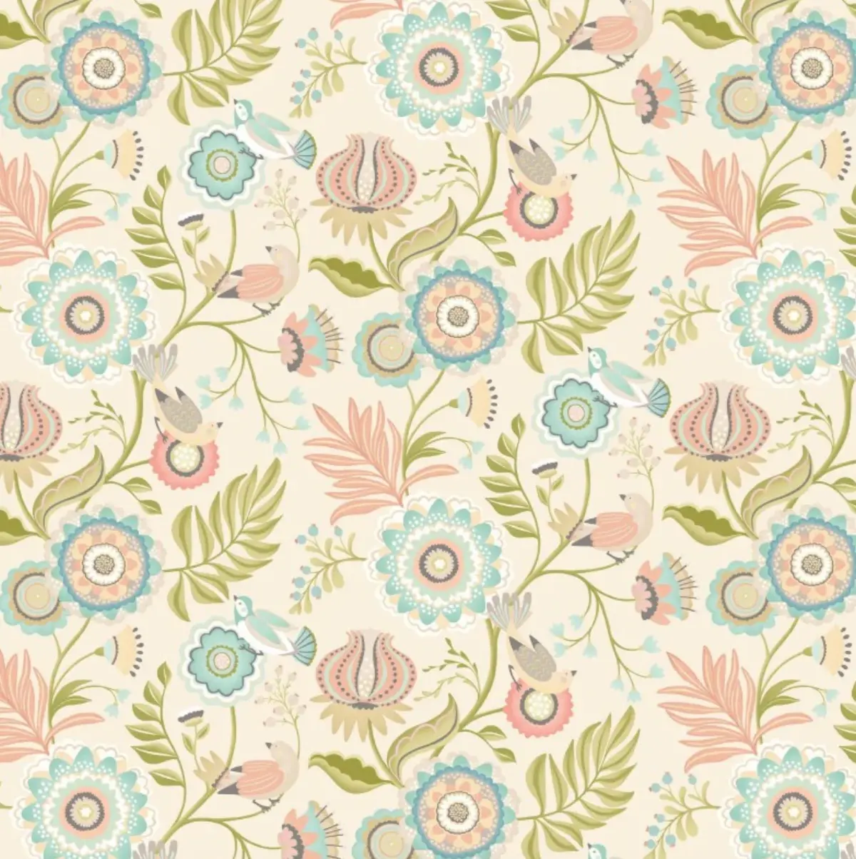 Ohpopsi Ichika Trail Wallpaper Soft Pastel Sample 1