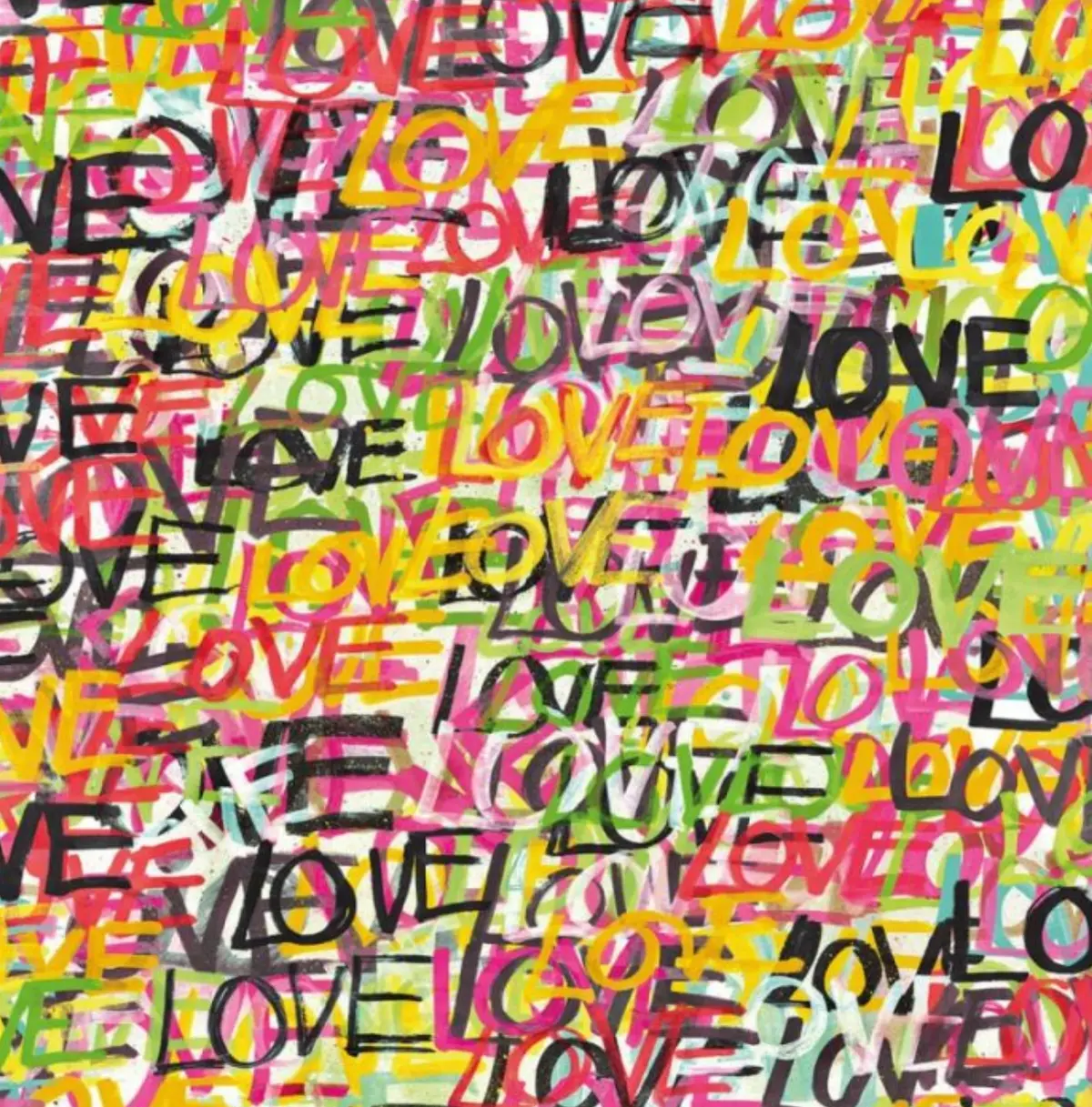 Ohpopsi Love Scribble Wallpaper Multi Riot Sample 1