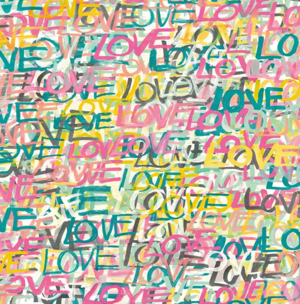 Ohpopsi Love Scribble Wallpaper Pastel Pop Sample 1