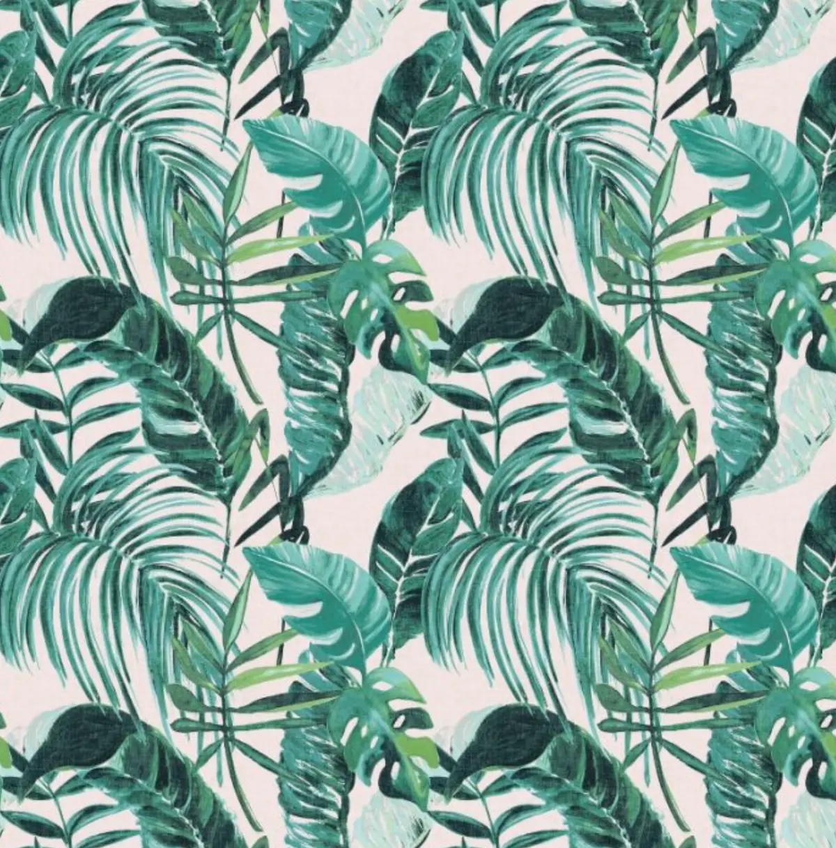Ohpopsi Palmera Turquoise Wallpaper Sample 1