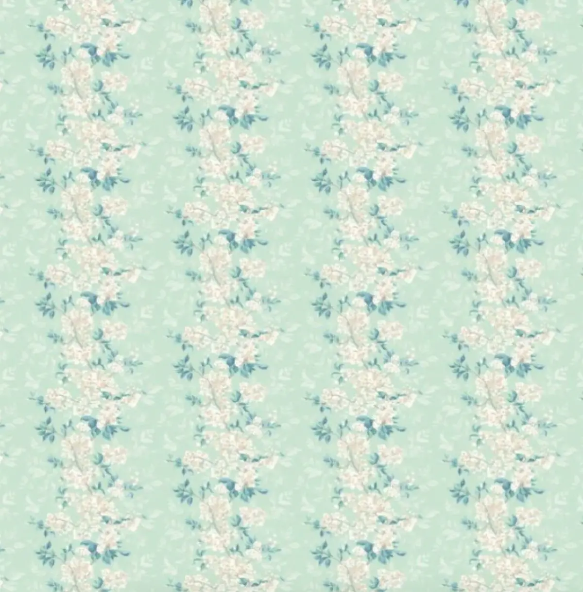 Ohpopsi Sakura Wallpaper Powder Puff Sample 1