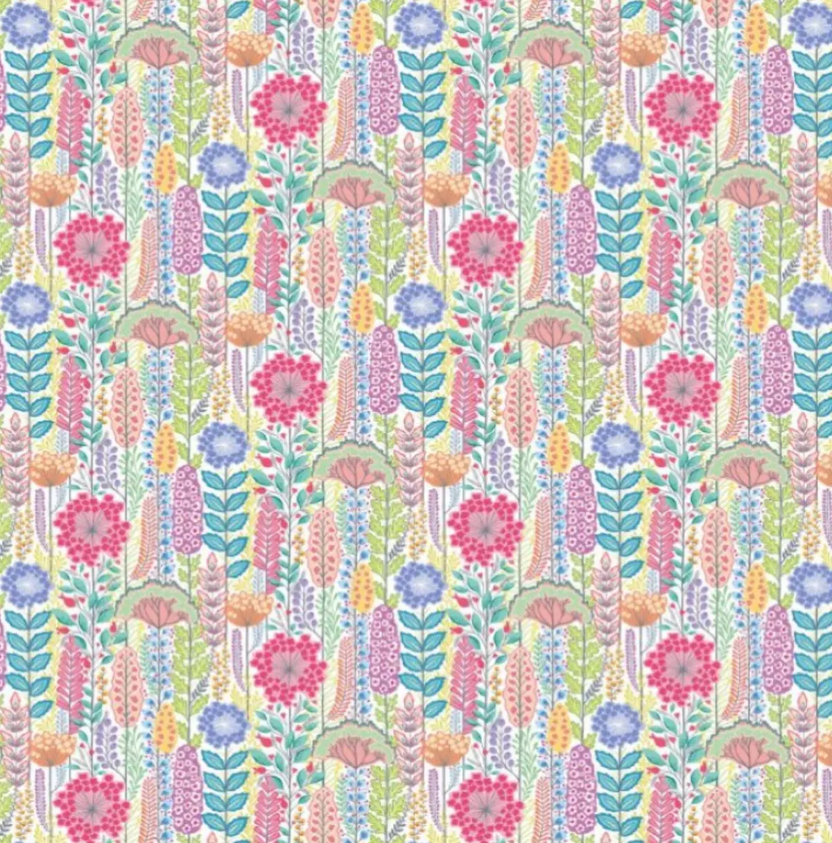 Ohpopsi Seedheads Wallpaper Garden Riot Sample 1