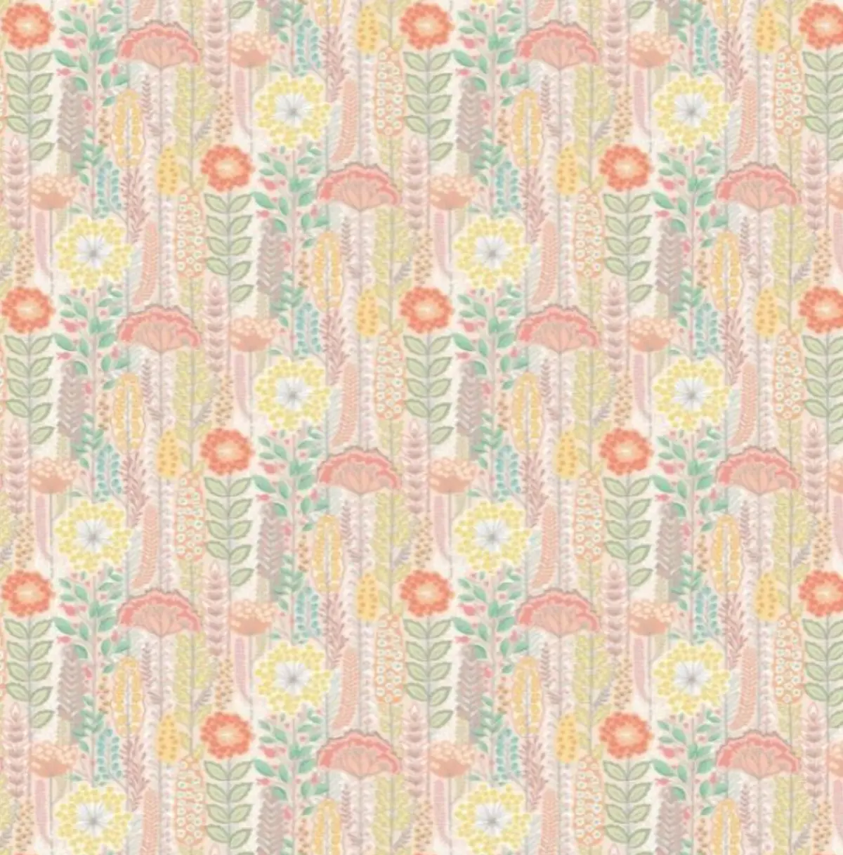 Ohpopsi Seedheads Wallpaper Ballet Slipper Sample 1