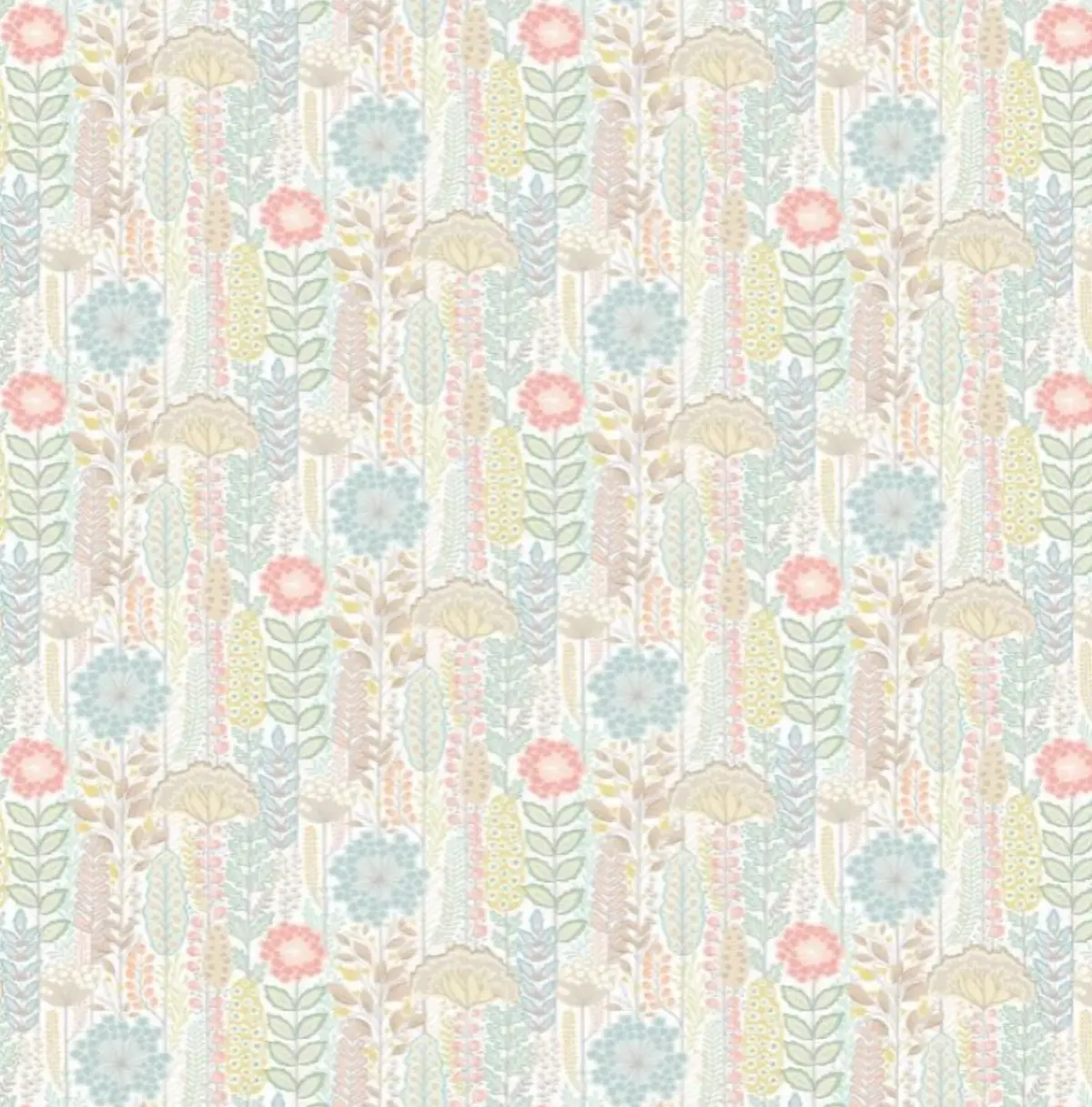 Ohpopsi Seedheads Wallpaper Pastel Haze Sample 1