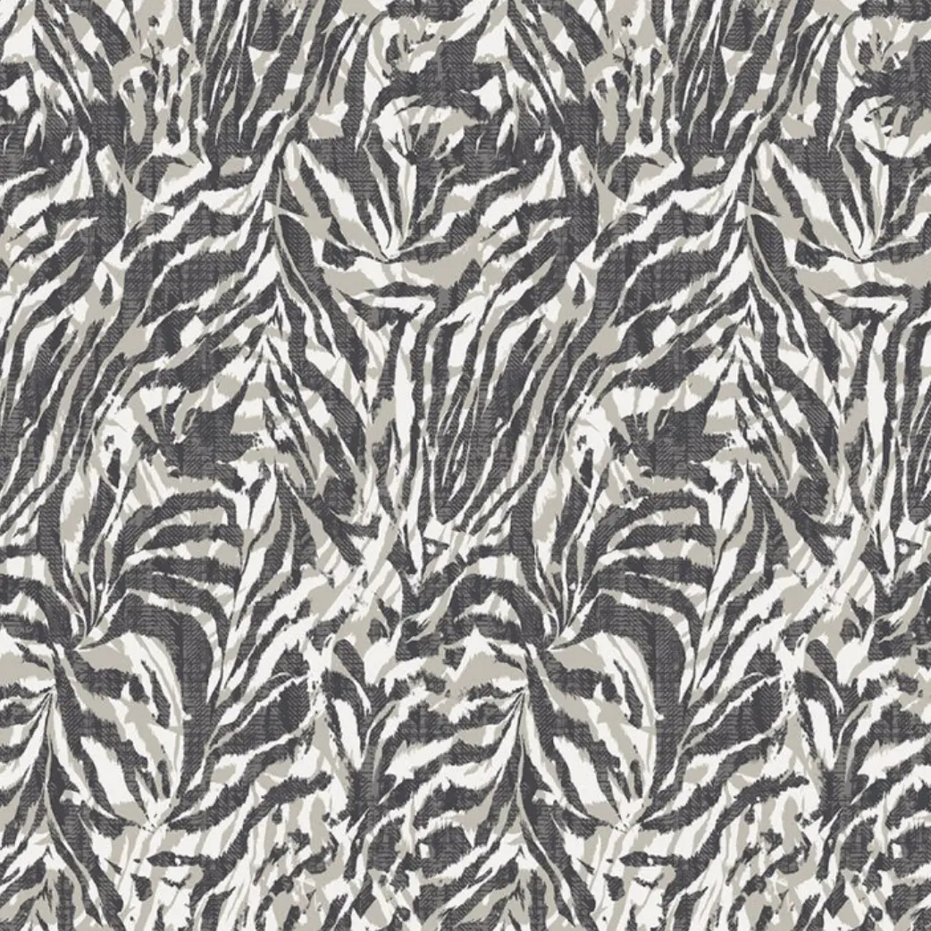 Ohpopsi Zebra Wallpaper Sable Sample 1