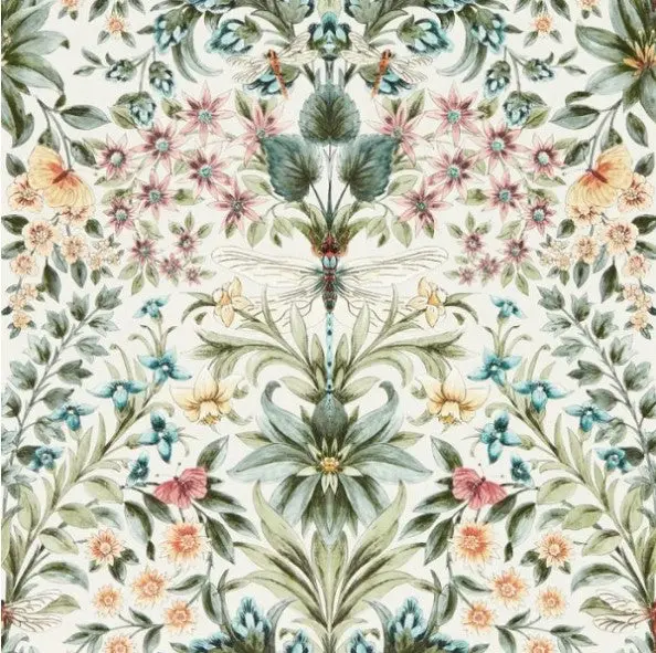 Clarke & Clarke Mirabell Wallpaper - Summer Sample 1
