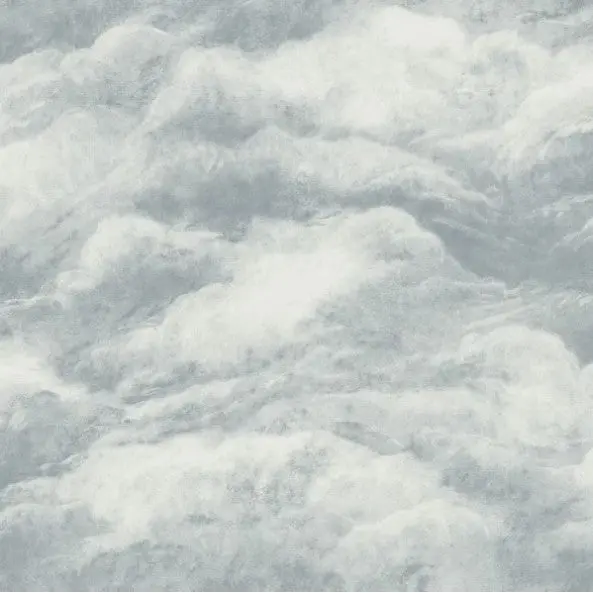 Cloud Weave Wallpaper - Blue Sample 1