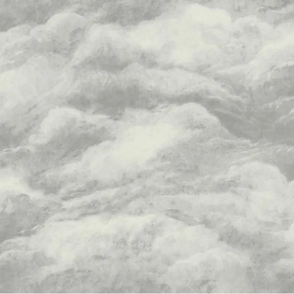 Cloud Weave Wallpaper - Silver Sample 1